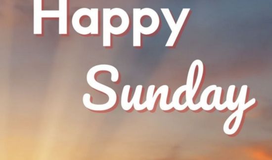 happy sunday caption