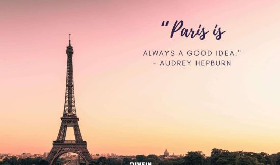 paris themed captions