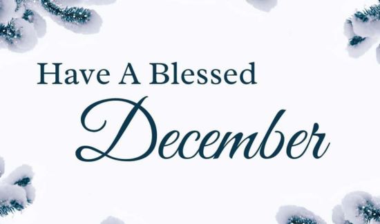 blessing december quotes