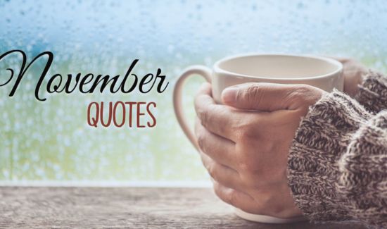 november quotes
