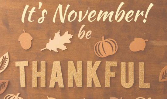 thanks november quotes