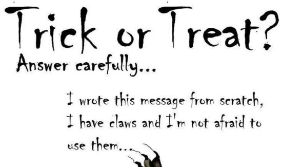 trick or treats quotes