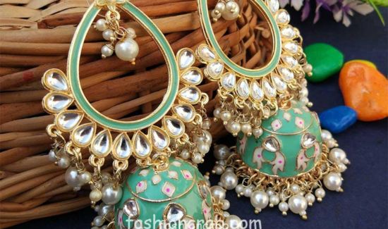 jhumka short caption